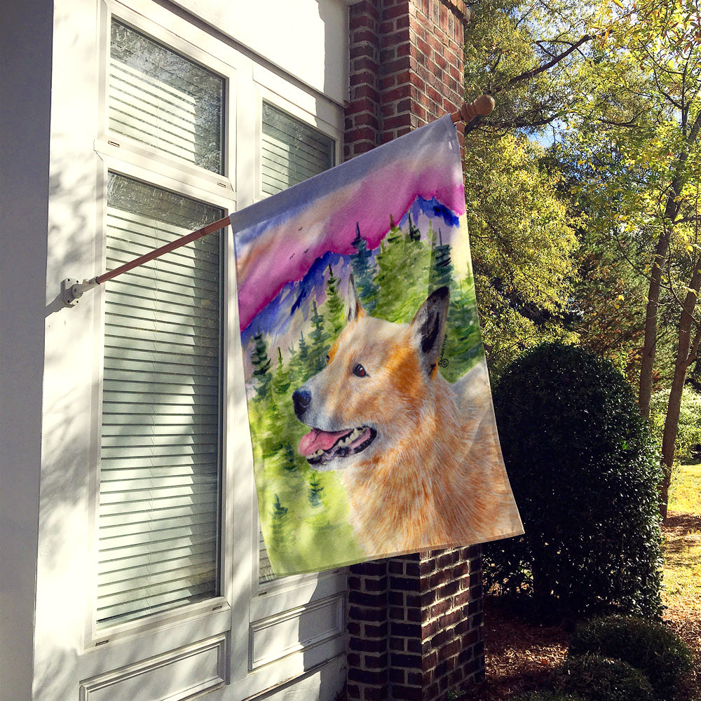 Australian Cattle Dog Flag Canvas House Size  the-store.com.