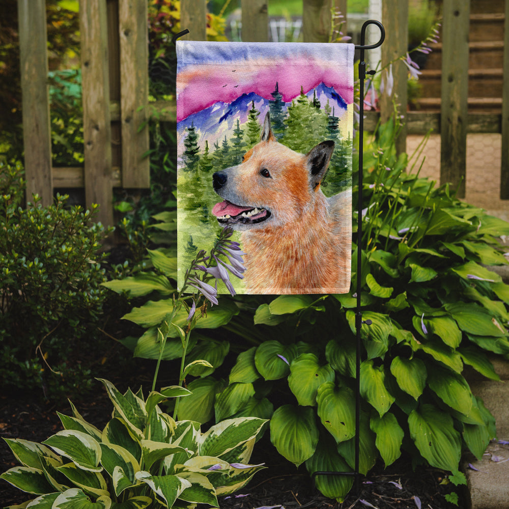 Australian Cattle Dog Flag Garden Size.