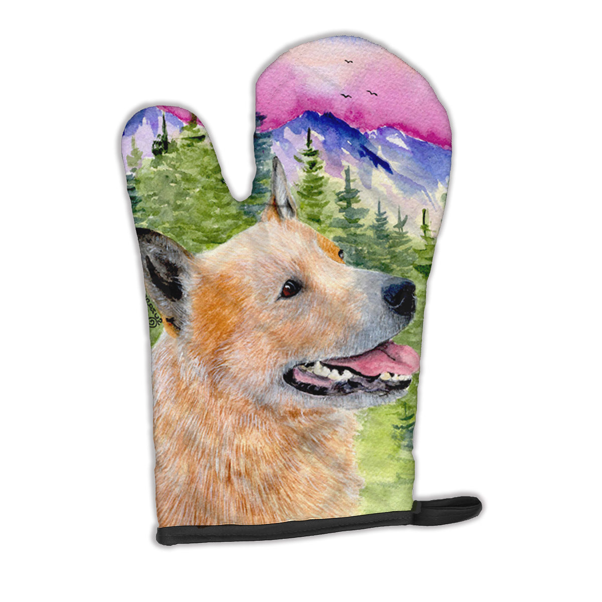 Australian Cattle Dog Oven Mitt SS8335OVMT  the-store.com.