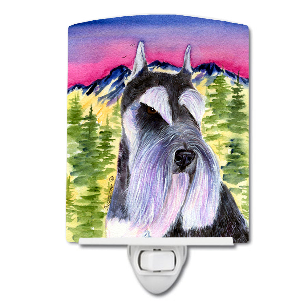 Schnauzer Ceramic Night Light SS8340CNL - the-store.com