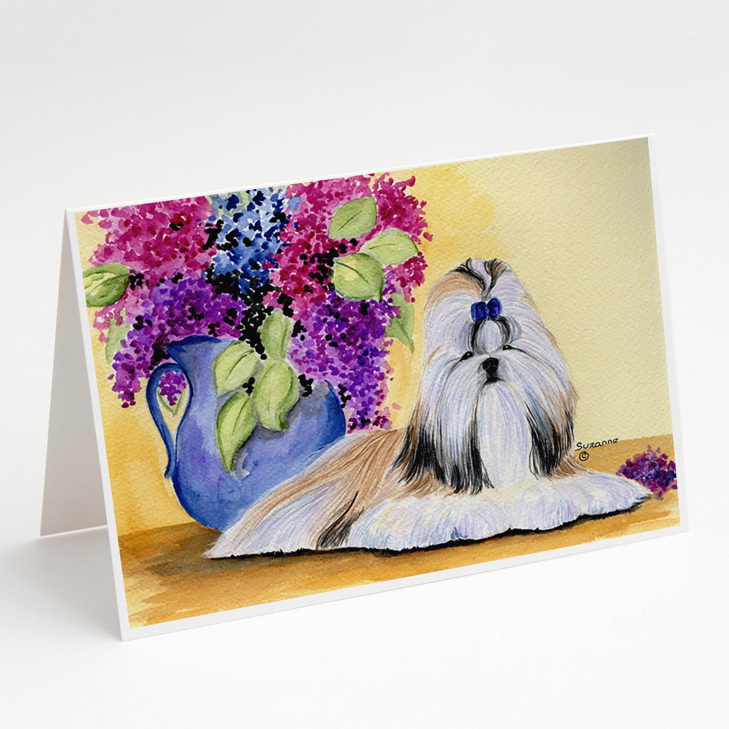 Buy this Shih Tzu Greeting Cards and Envelopes Pack of 8