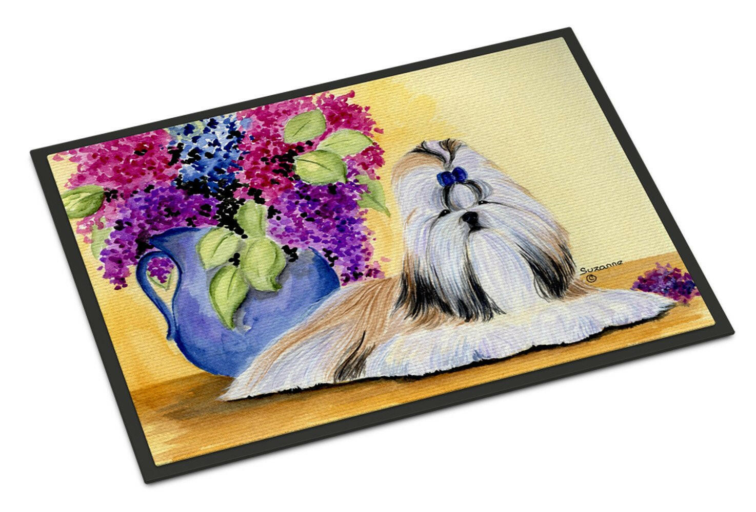 Shih Tzu Indoor Outdoor Mat 18x27 Doormat - the-store.com