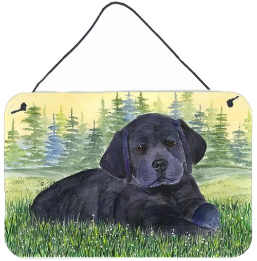 Labrador Indoor Aluminium Metal Wall or Door Hanging Prints by Caroline's Treasures