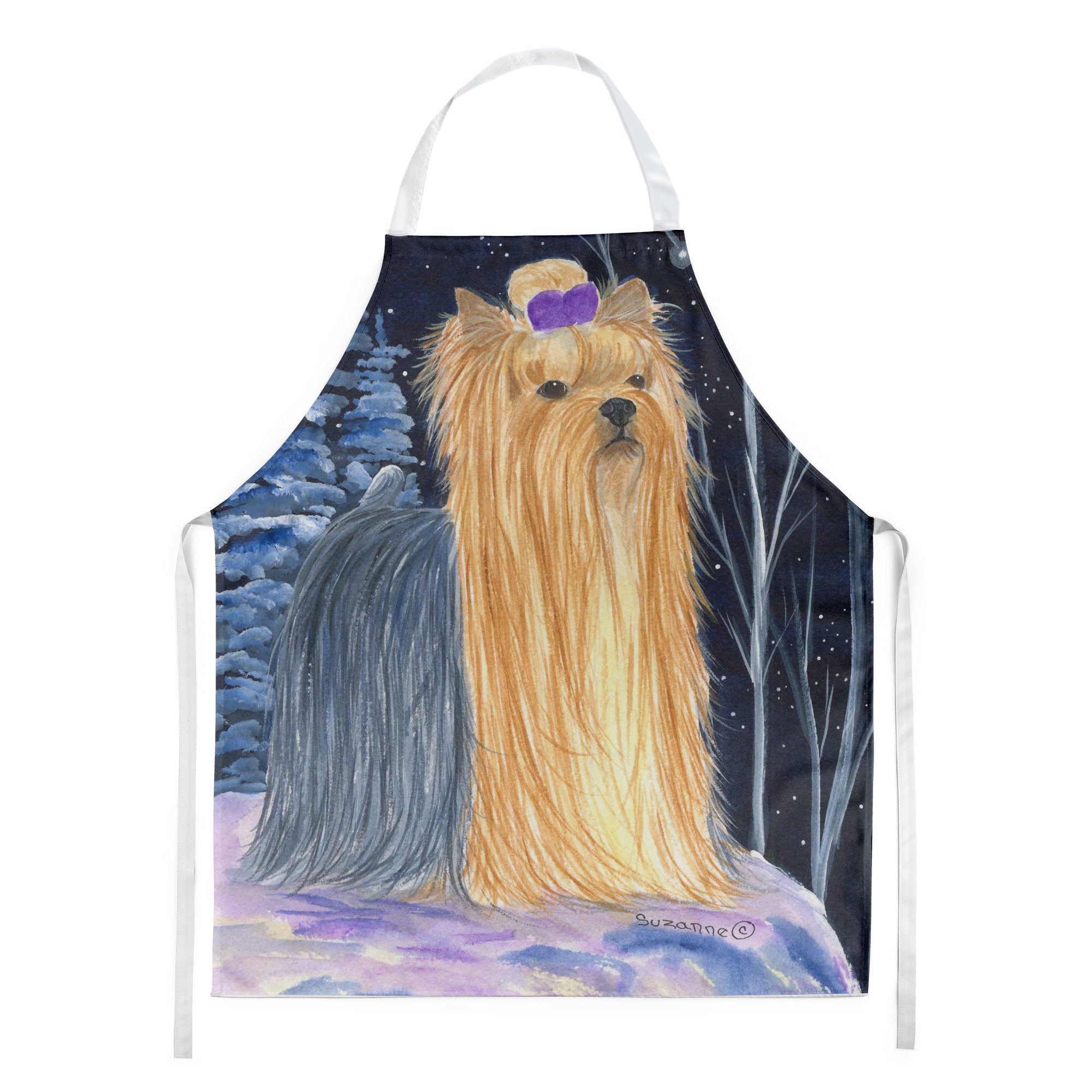 Starry Night Yorkie Apron - the-store.com