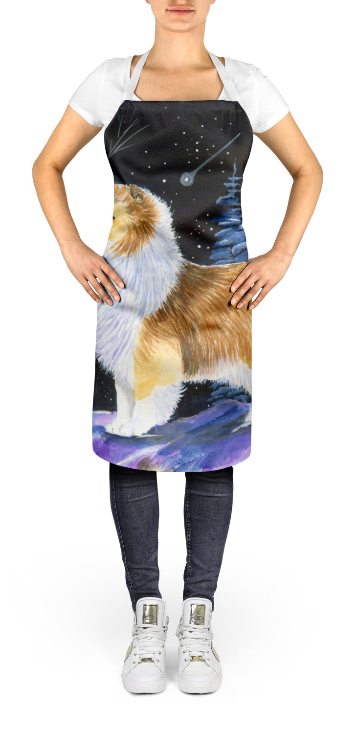 Starry Night Sheltie Apron - the-store.com