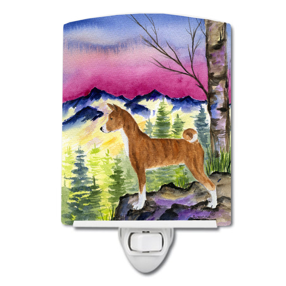 Basenji Ceramic Night Light SS8371CNL - the-store.com