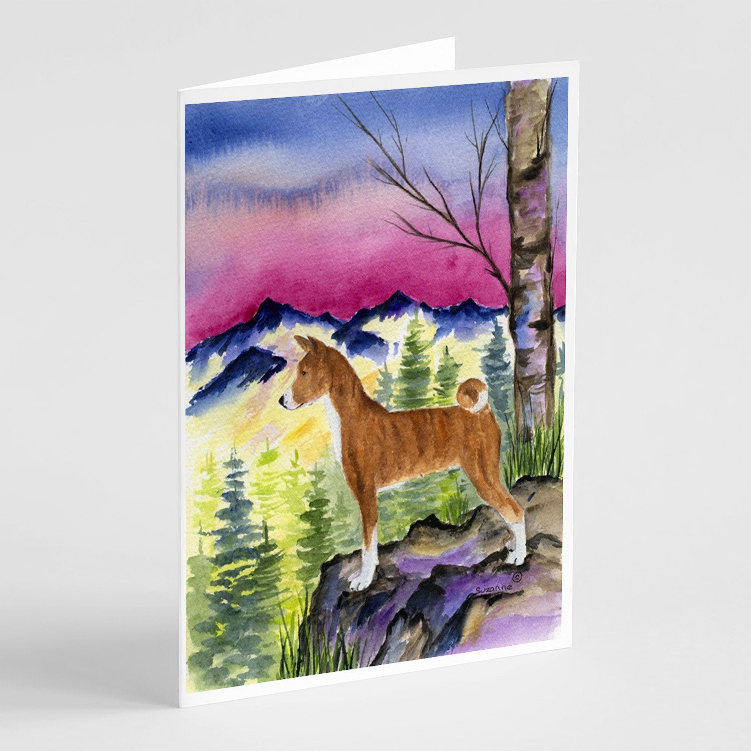 Buy this Basenji Greeting Cards and Envelopes Pack of 8