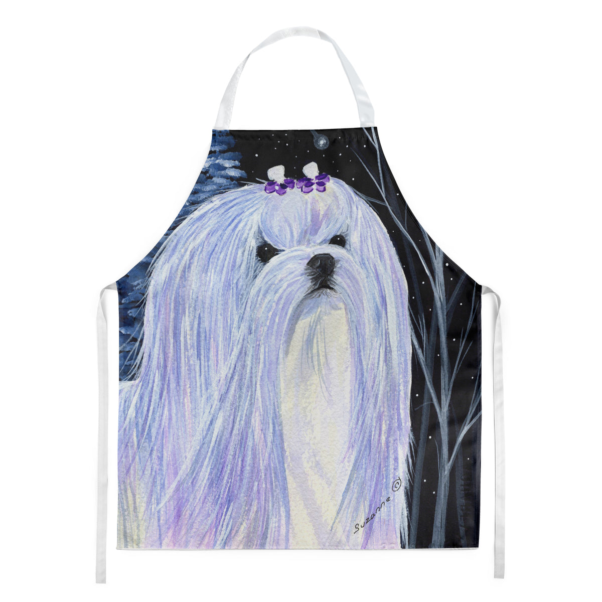 Starry Night Maltese Apron - the-store.com