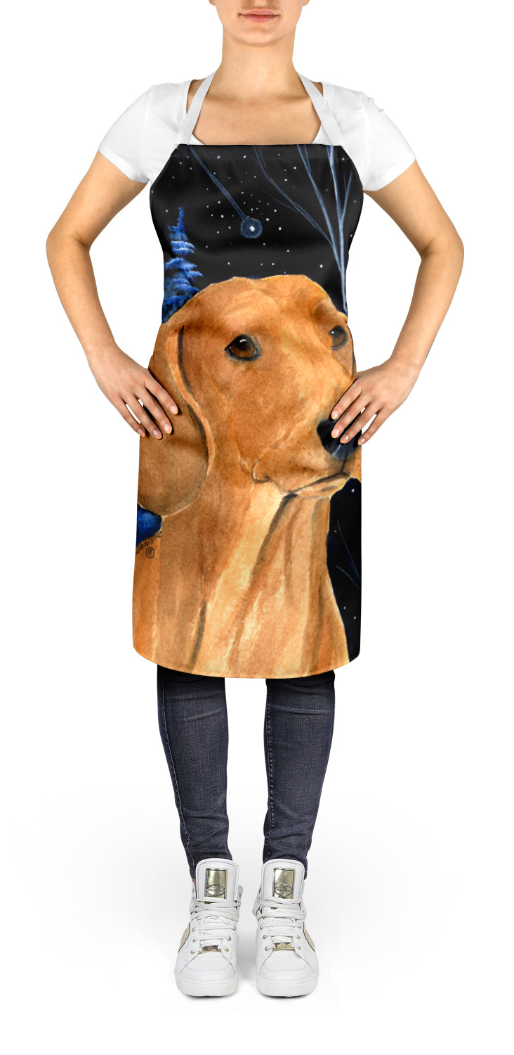 Starry Night Dachshund Apron - the-store.com