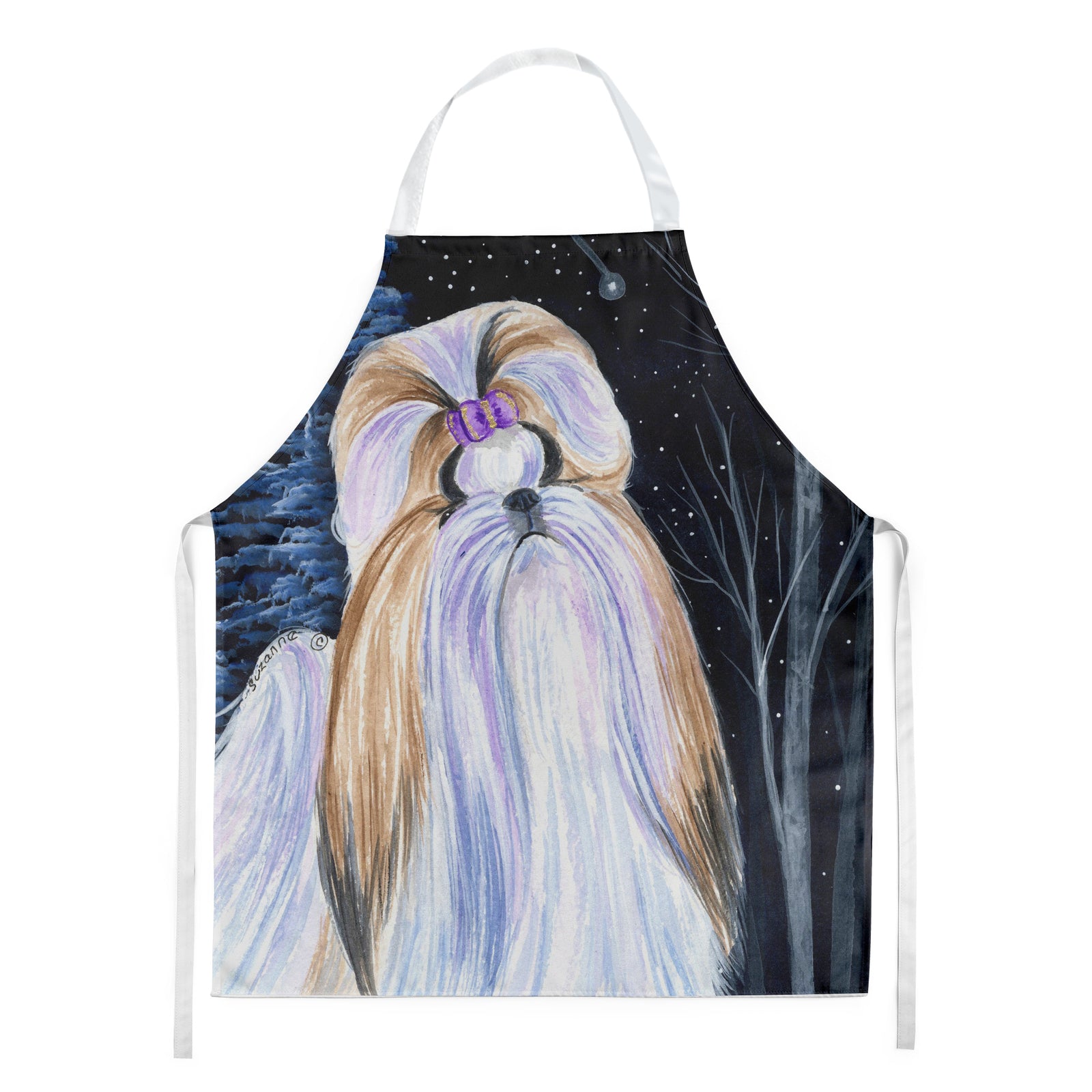 Starry Night Shih Tzu Apron - the-store.com