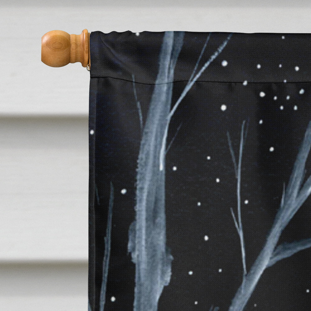 Starry Night Sussex Spaniel Flag Canvas House Size  the-store.com.