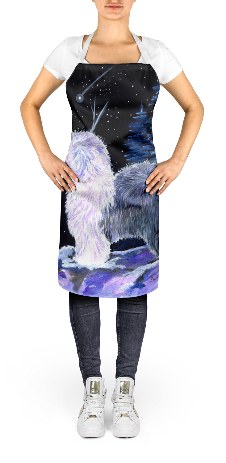 Starry Night Old English Sheepdog Apron - the-store.com