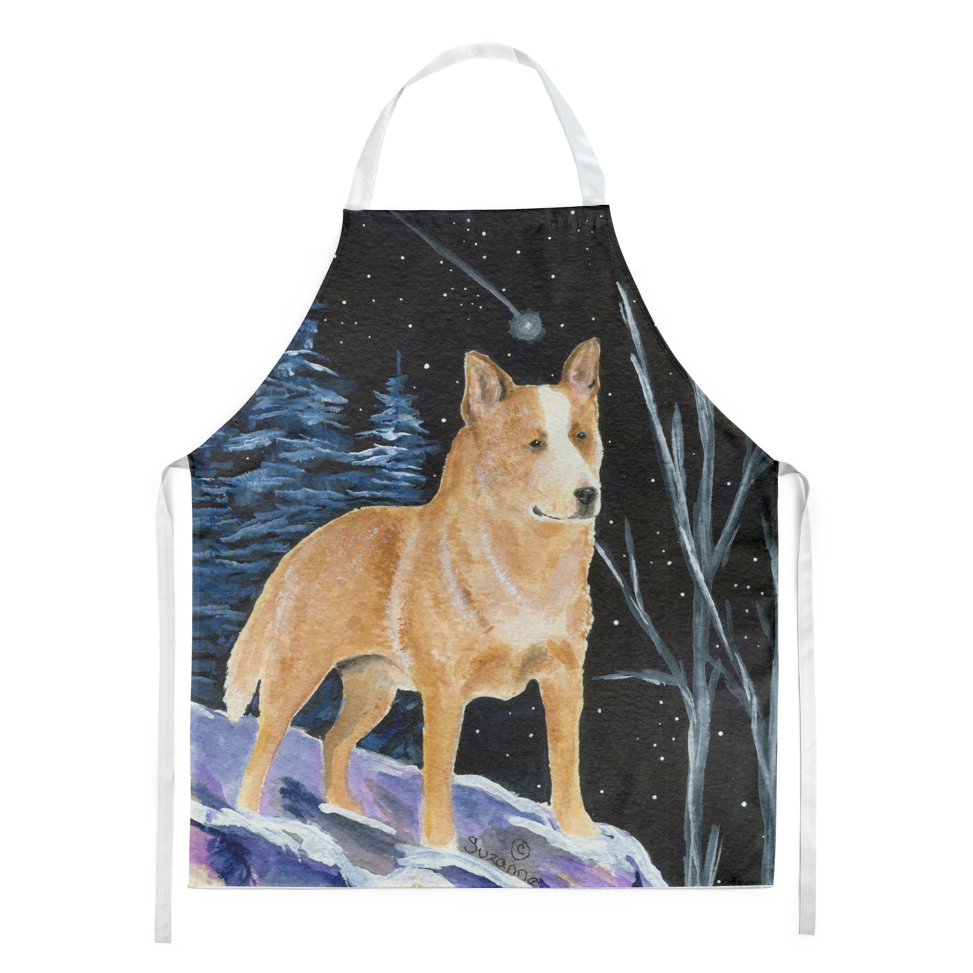 Starry Night Australian Cattle Dog Apron - the-store.com