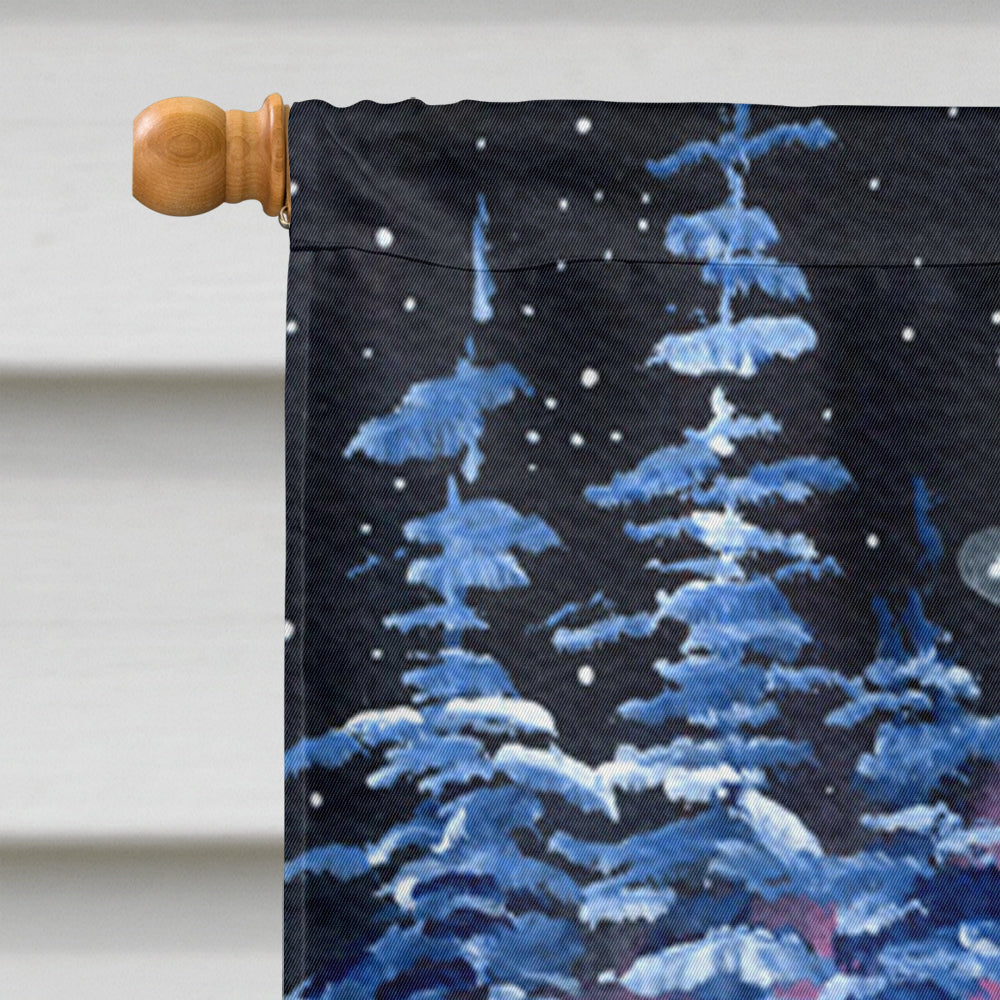 Starry Night Cane Corso Flag Canvas House Size  the-store.com.