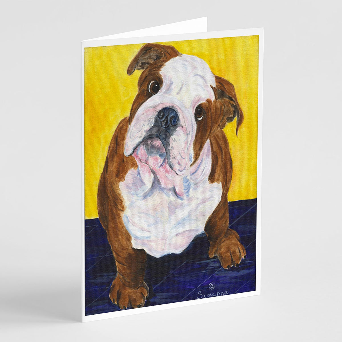 Buy this English Bulldog Greeting Cards and Envelopes Pack of 8