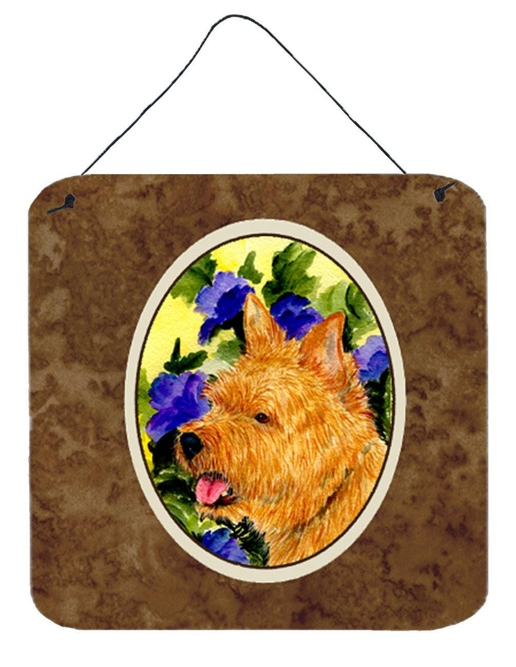 Norwich Terrier Aluminium Metal Wall or Door Hanging Prints by Caroline&#39;s Treasures