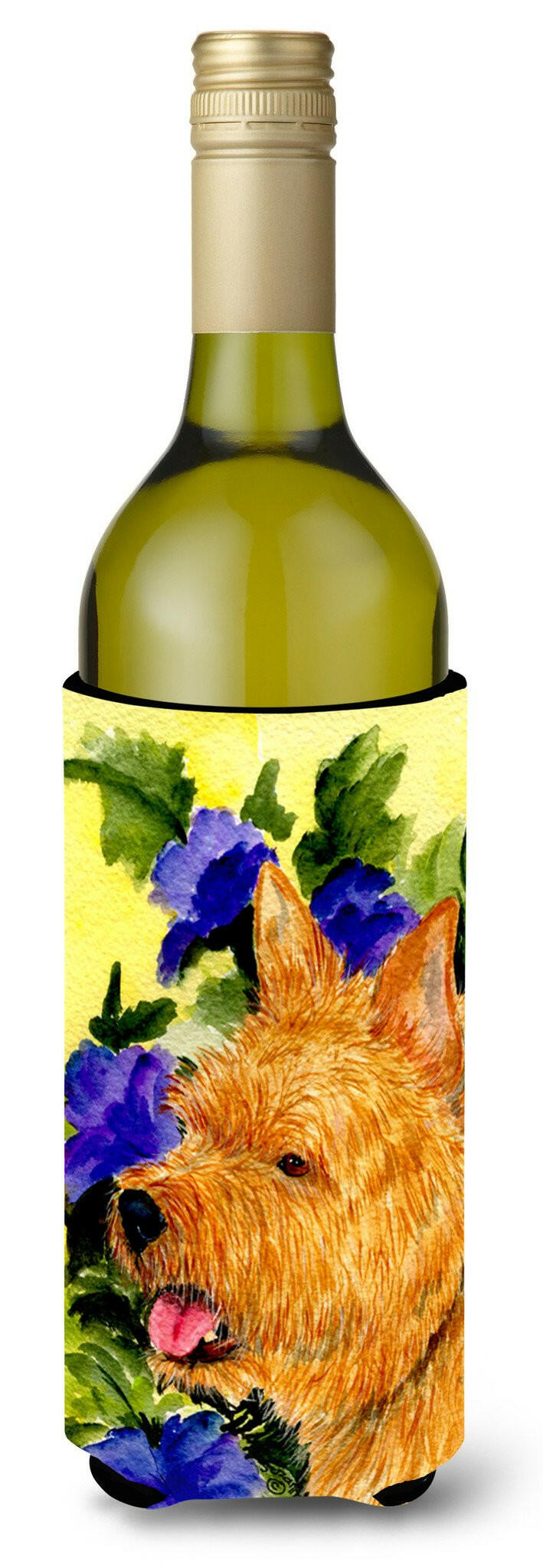 Norwich Terrier Wine Bottle Beverage Insulator Beverage Insulator Hugger SS8421LITERK by Caroline's Treasures