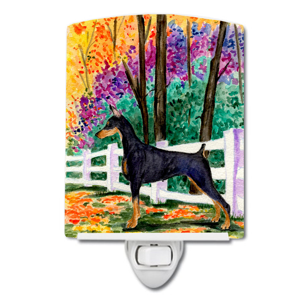 Doberman Ceramic Night Light SS8428CNL - the-store.com