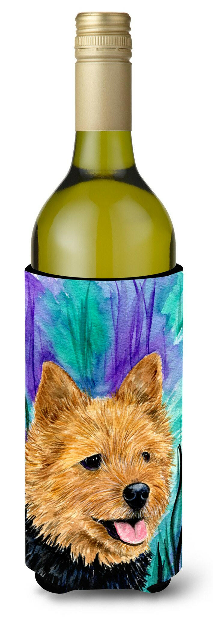 Norwich Terrier Wine Bottle Beverage Insulator Beverage Insulator Hugger SS8431LITERK by Caroline's Treasures