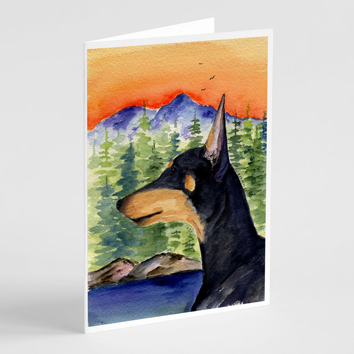 Buy this Manchester Terrier Greeting Cards and Envelopes Pack of 8