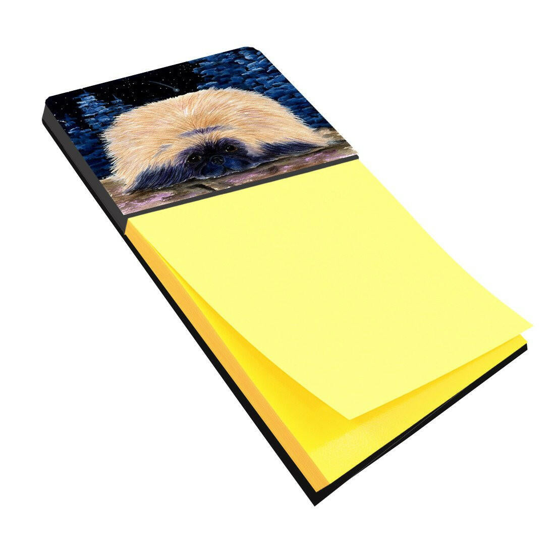 Starry Night Pekingese Refiillable Sticky Note Holder or Postit Note Dispenser SS8439SN by Caroline&#39;s Treasures