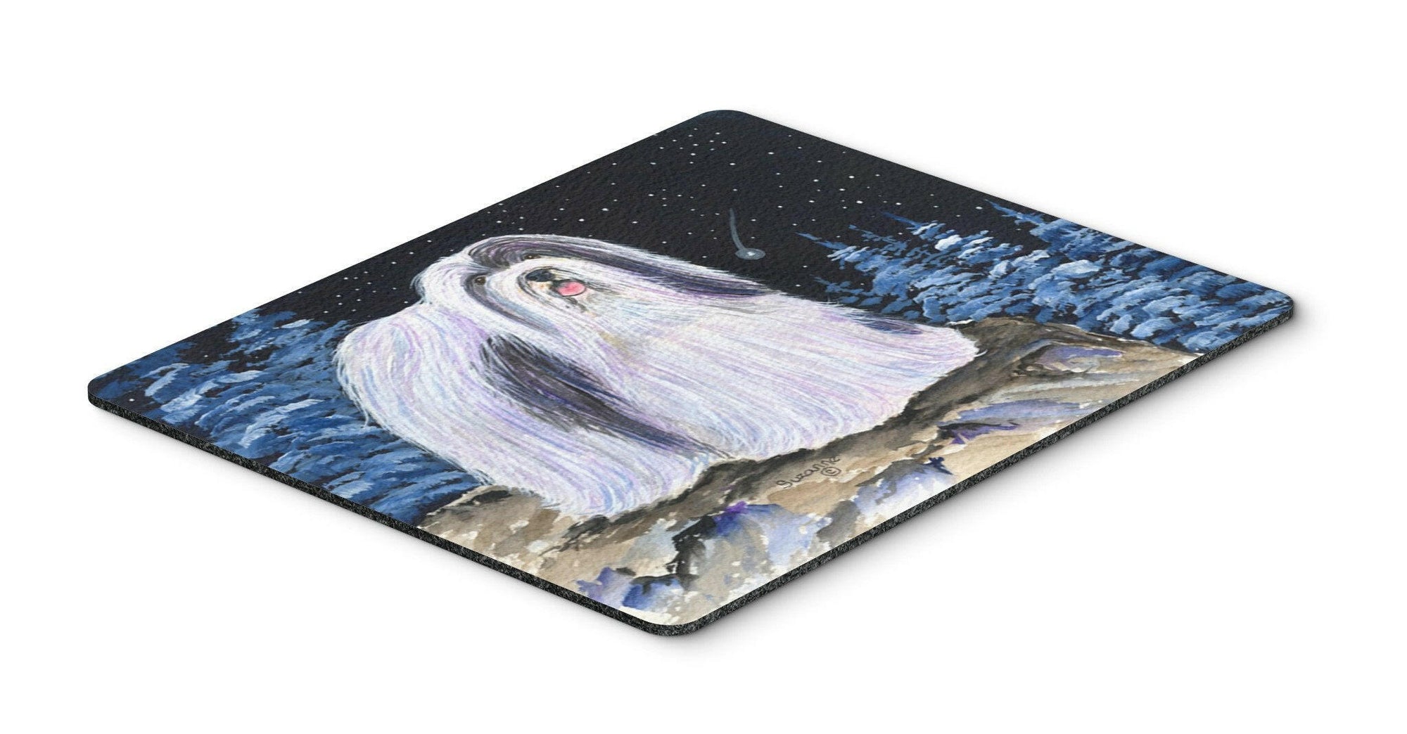 Starry Night Havanese Mouse Pad / Hot Pad / Trivet by Caroline's Treasures