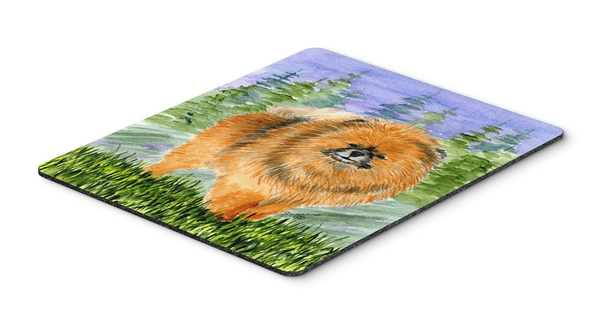 Pomeranian Mouse Pad / Hot Pad / Trivet by Caroline's Treasures