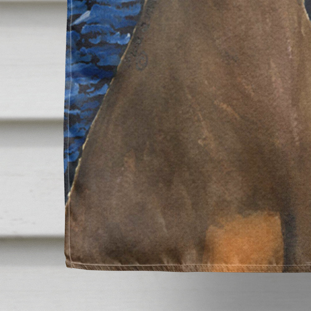 Starry Night Doberman Flag Canvas House Size  the-store.com.