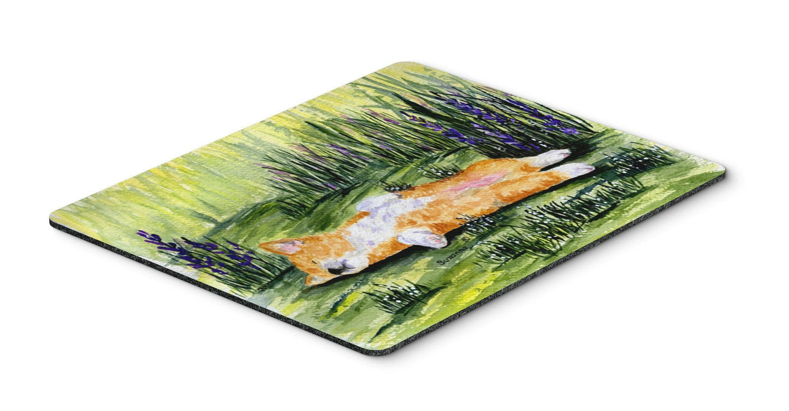 Corgi Mouse Pad / Hot Pad / Trivet by Caroline's Treasures