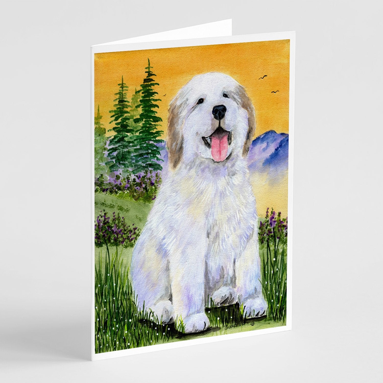 Buy this Great Pyrenees Greeting Cards and Envelopes Pack of 8