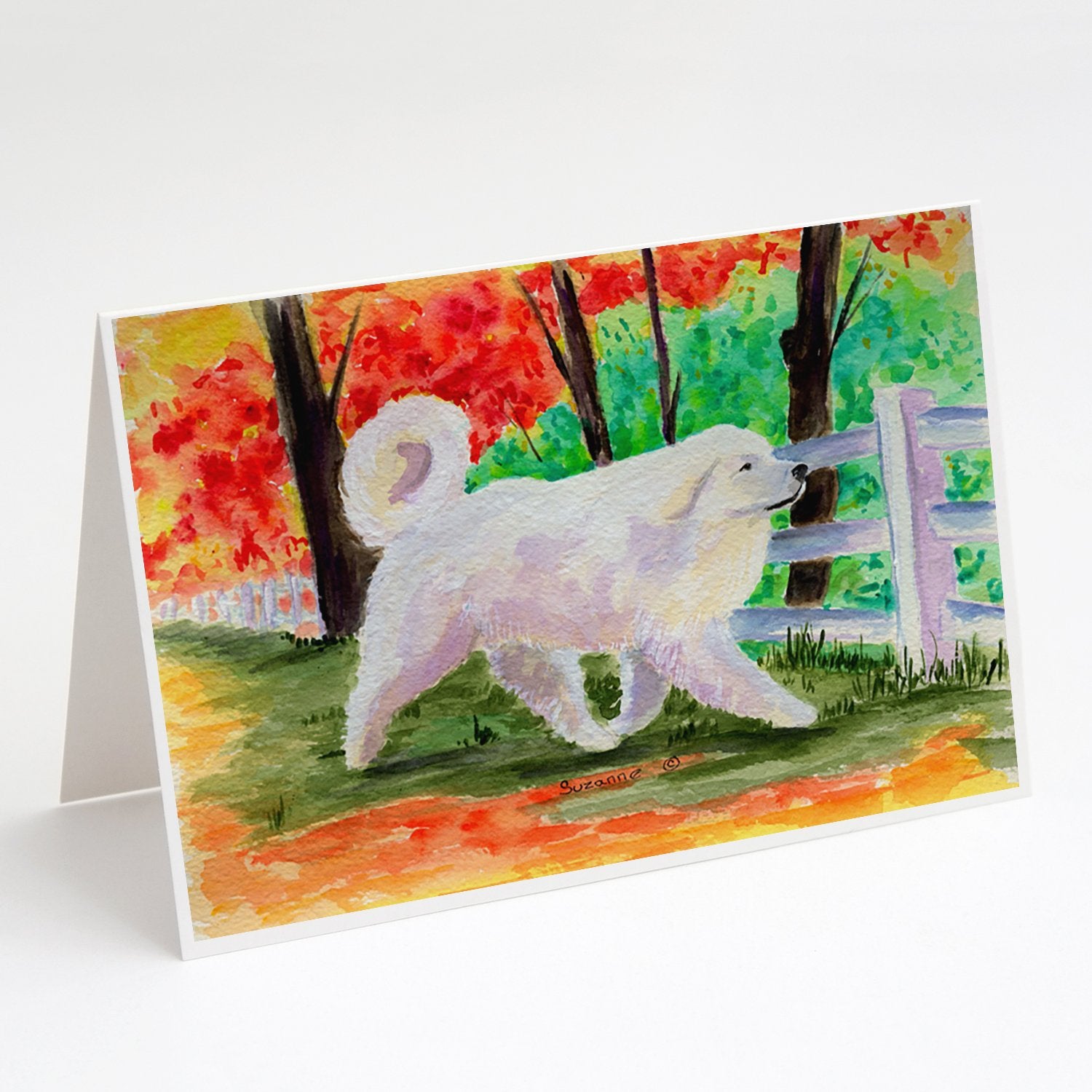 Buy this Great Pyrenees Greeting Cards and Envelopes Pack of 8