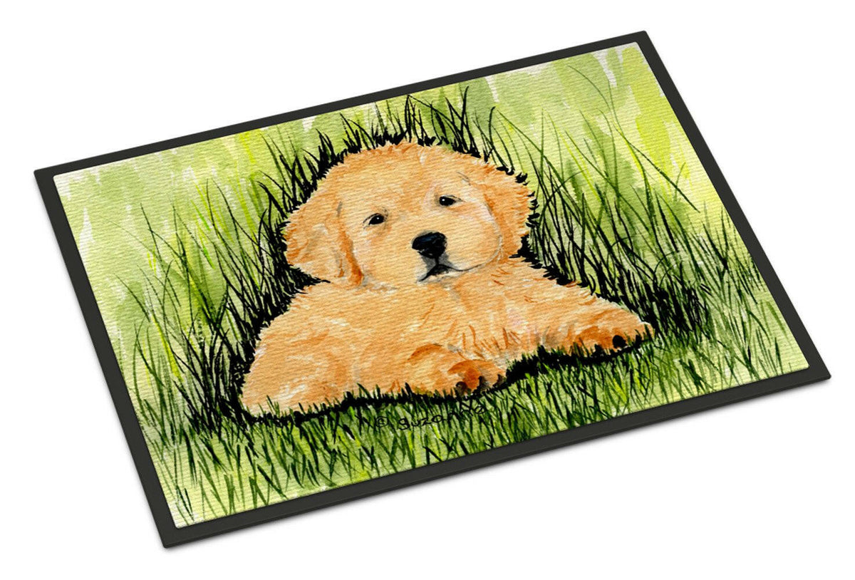 Golden Retriever Indoor Outdoor Mat 18x27 Doormat - the-store.com