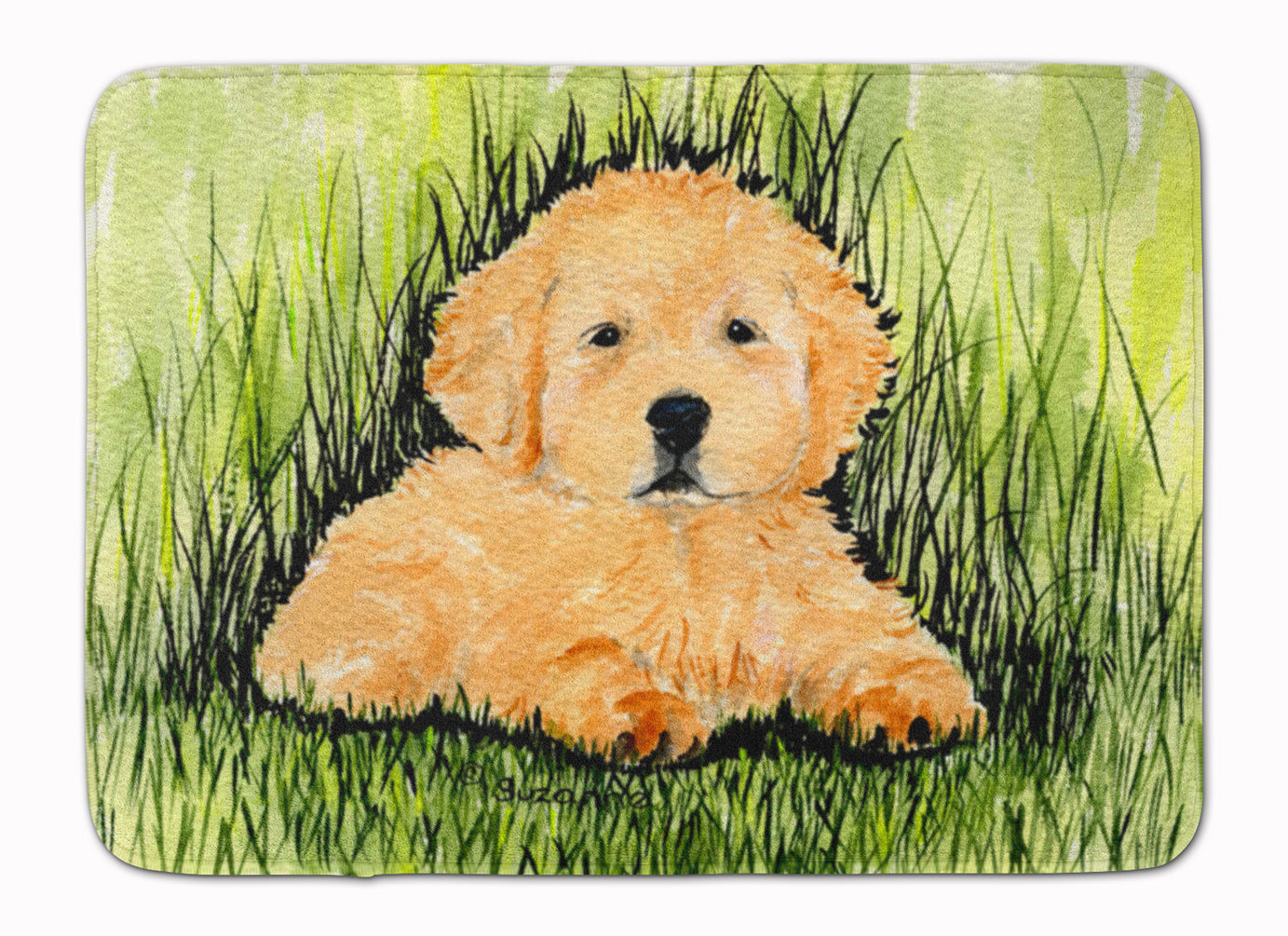 Golden Retriever Machine Washable Memory Foam Mat SS8476RUG - the-store.com