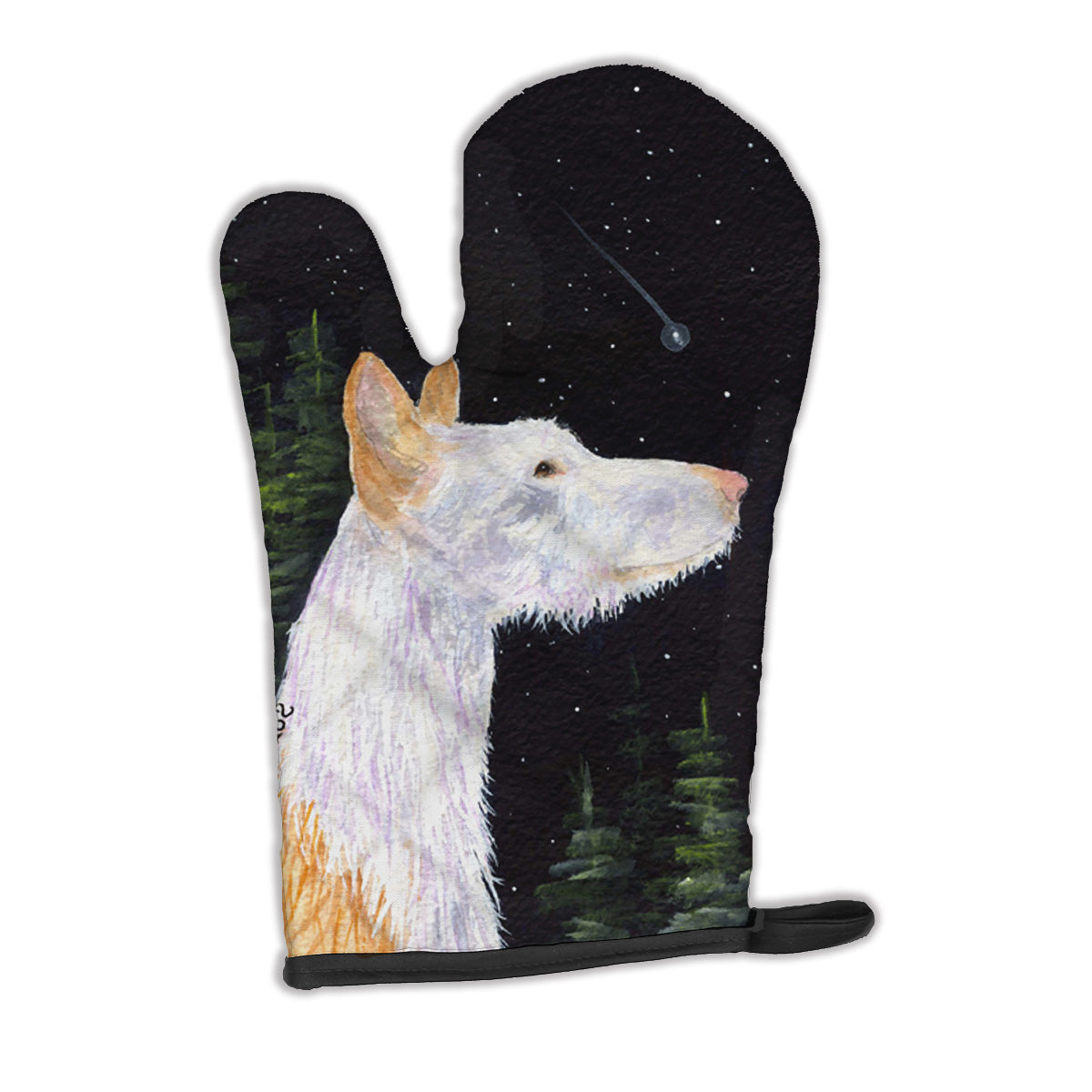 Starry Night Ibizan Hound Oven Mitt SS8499OVMT  the-store.com.