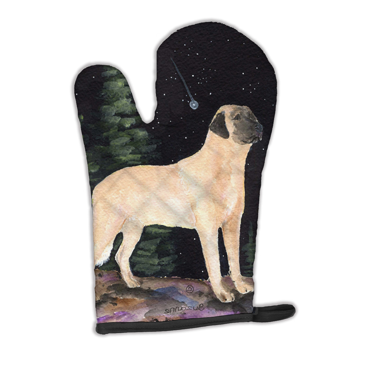 Starry Night Anatolian Shepherd Oven Mitt SS8505OVMT  the-store.com.