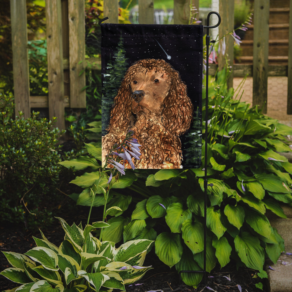 American Water Spaniel Flag Garden Size.