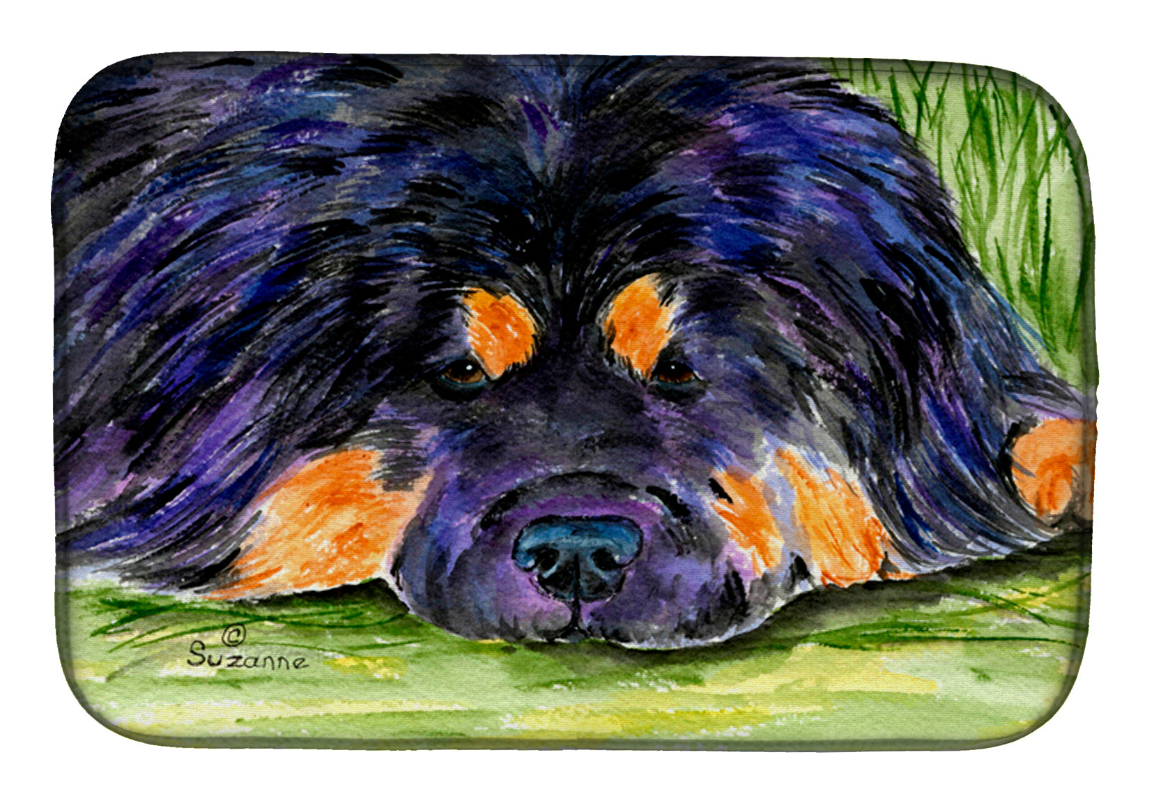 Tibetan Mastiff Dish Drying Mat SS8519DDM  the-store.com.