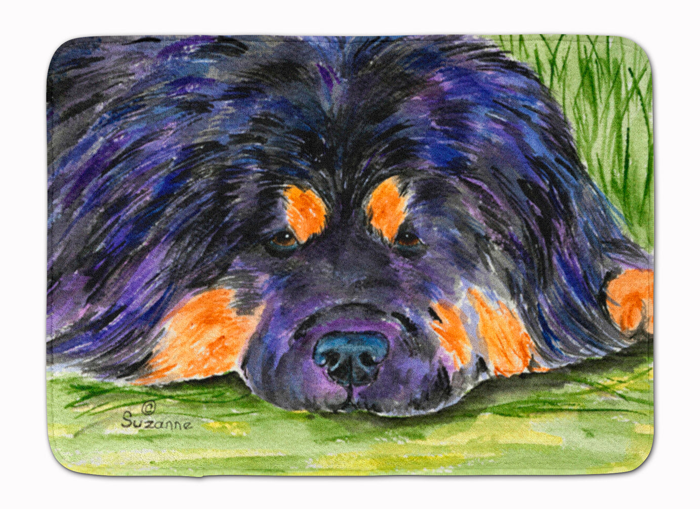 Tibetan Mastiff Machine Washable Memory Foam Mat SS8519RUG - the-store.com