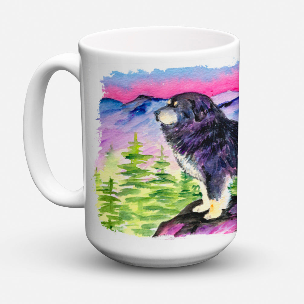 15 oz. Leonberger Dishwasher Safe Microwavable Ceramic Coffee Mug