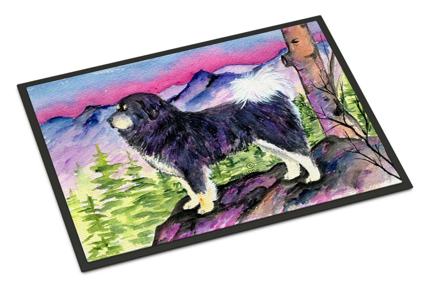 Tibetan Mastiff Indoor Outdoor Mat 18x27 Doormat - the-store.com