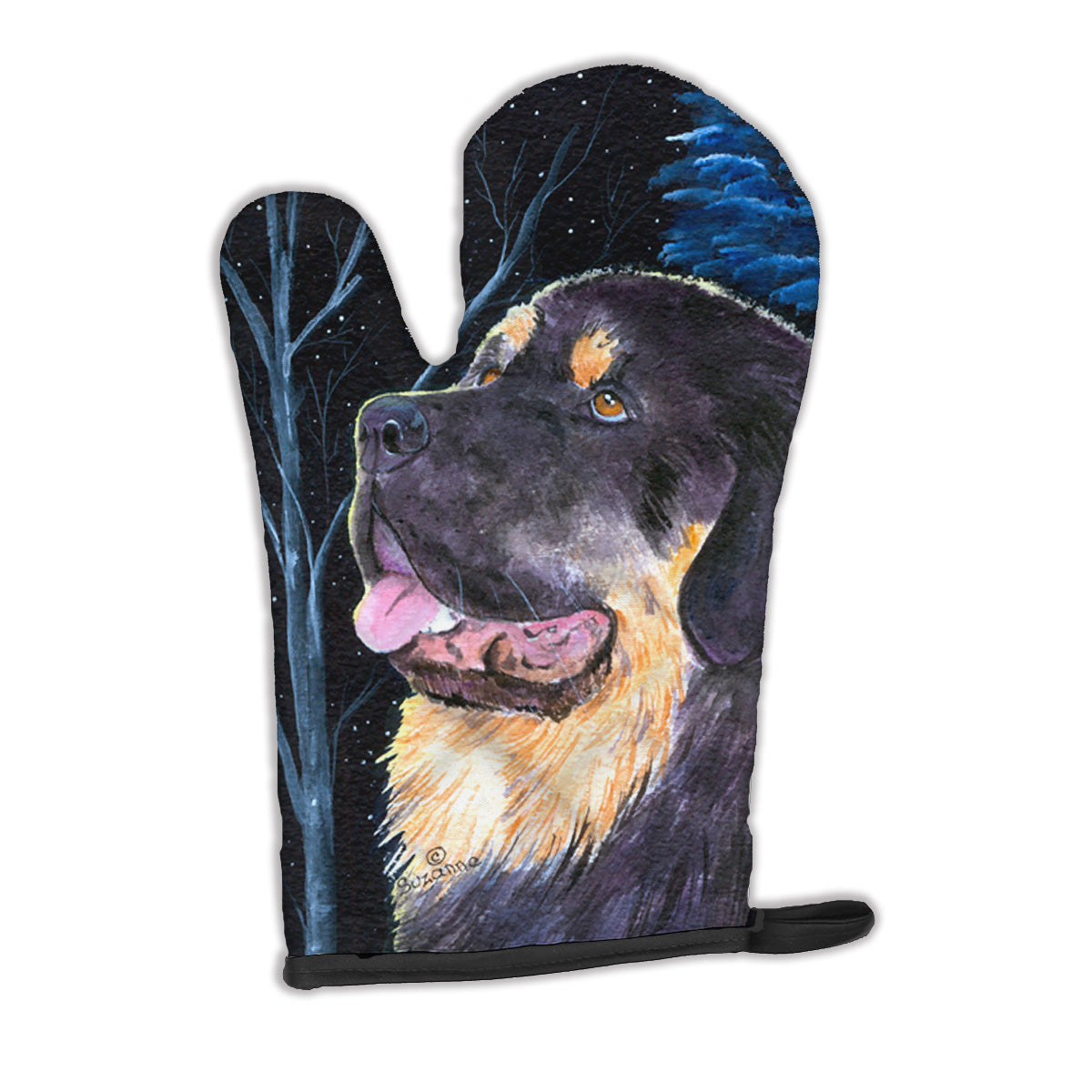 Starry Night Tibetan Mastiff Oven Mitt SS8552OVMT  the-store.com.