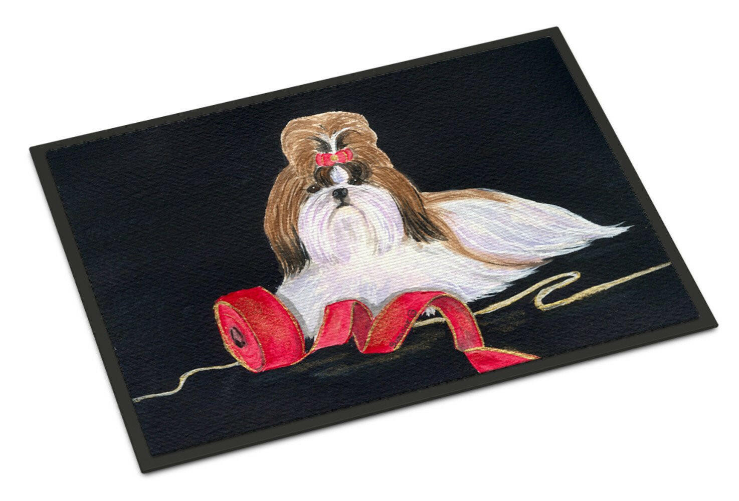 Shih Tzu Indoor Outdoor Mat 18x27 Doormat - the-store.com