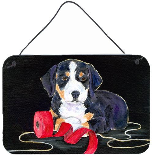 Entlebucher Mountain Dog Indoor Aluminium Metal Wall or Door Hanging Prints by Caroline's Treasures