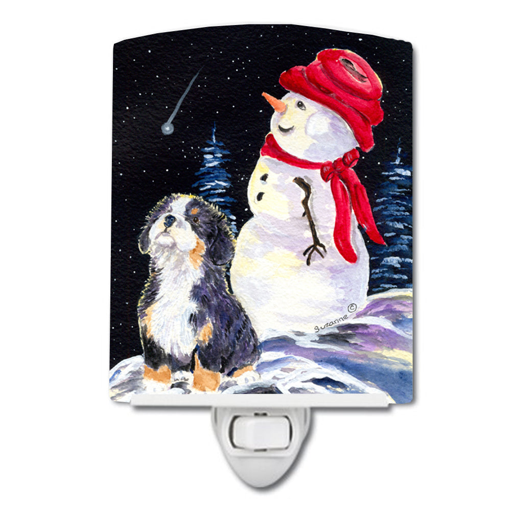 Bernese Mountain Dog Ceramic Night Light SS8575CNL - the-store.com