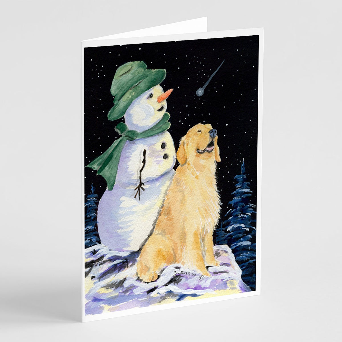 Buy this Golden Retriever Greeting Cards and Envelopes Pack of 8