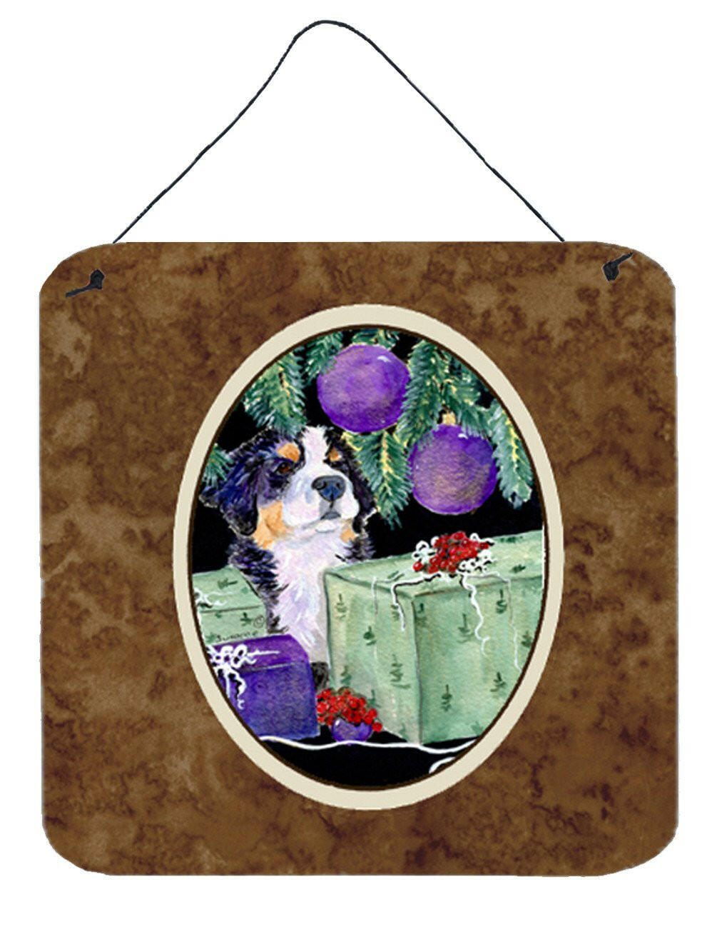 Bernese Mountain Dog Aluminium Metal Wall or Door Hanging Prints by Caroline's Treasures