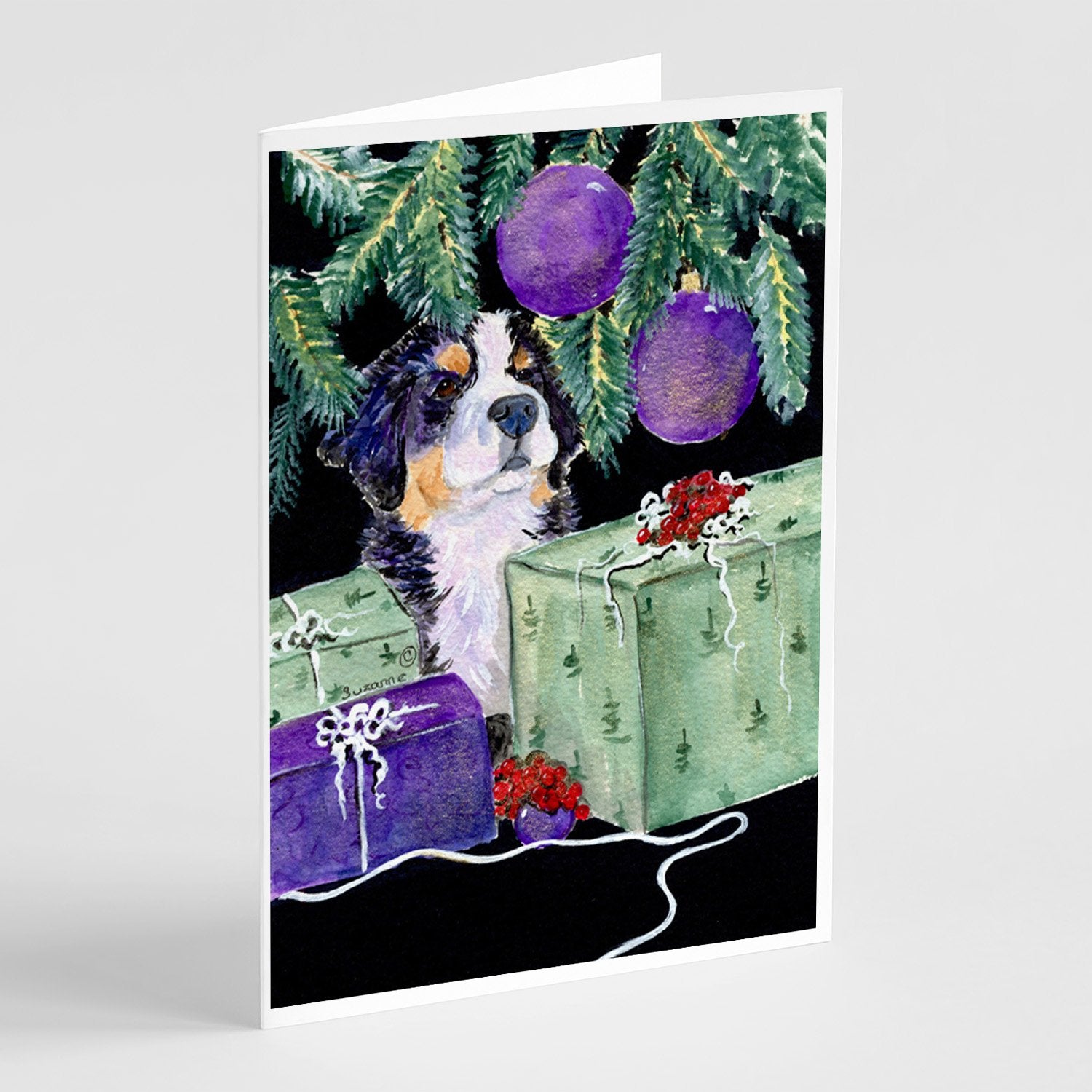 Buy this Bernese Mountain Dog Greeting Cards and Envelopes Pack of 8