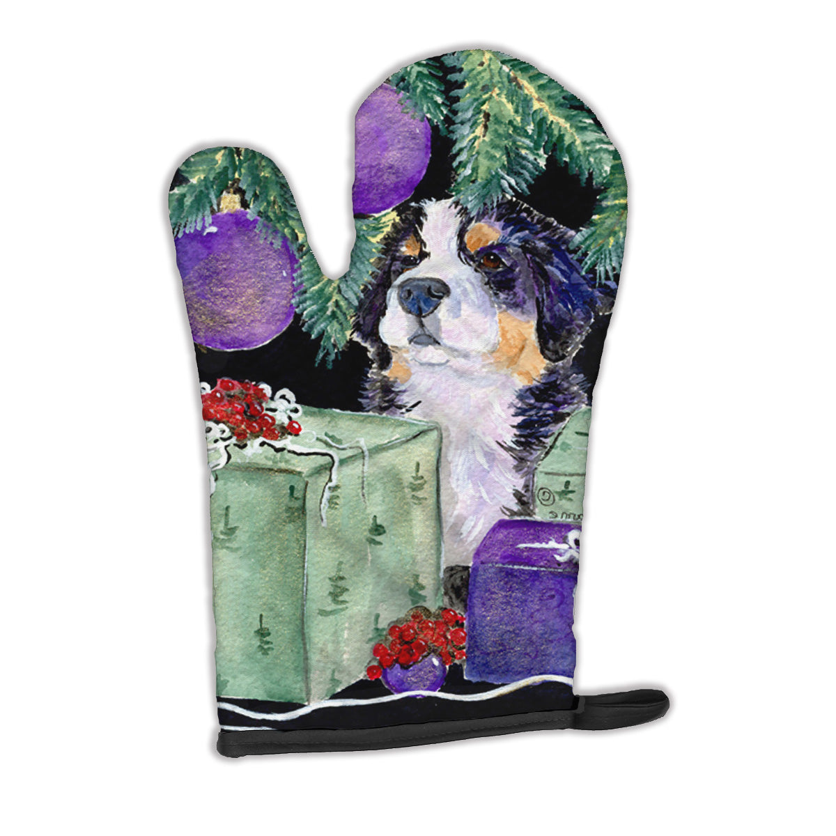 Bernese Mountain Dog Oven Mitt SS8582OVMT  the-store.com.