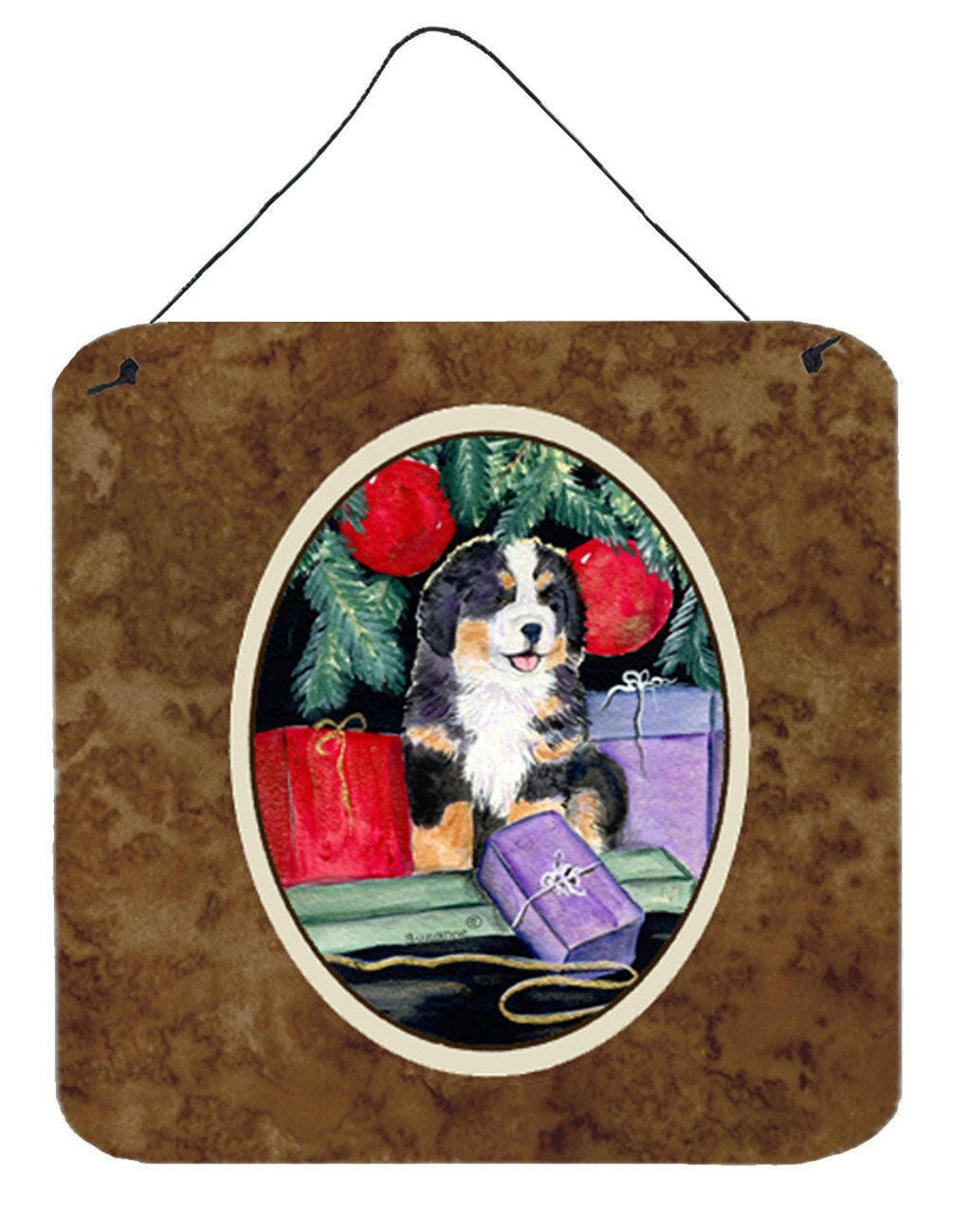 Bernese Mountain Dog Aluminium Metal Wall or Door Hanging Prints by Caroline's Treasures