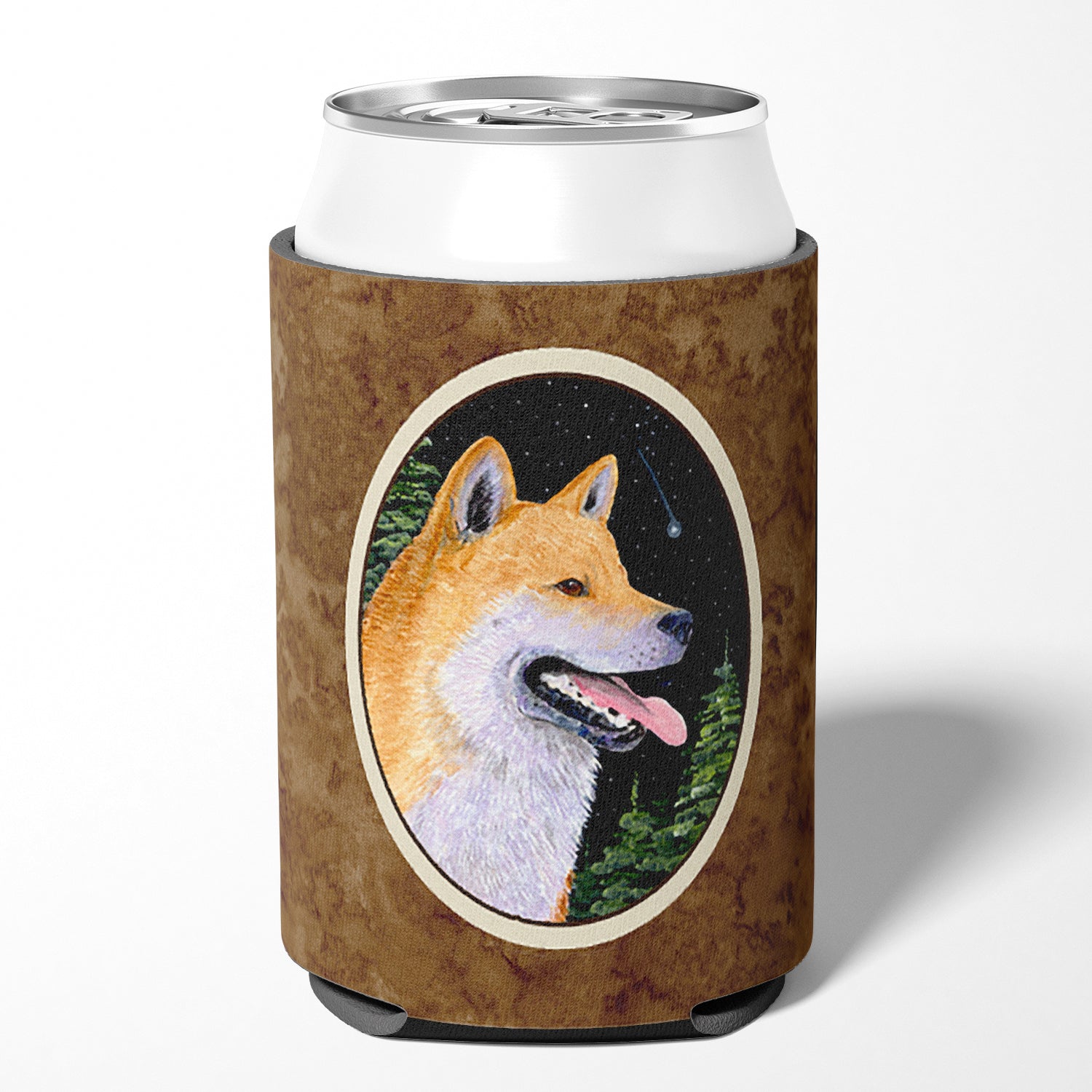 Shiba Inu Can or Bottle Beverage Insulator Hugger.